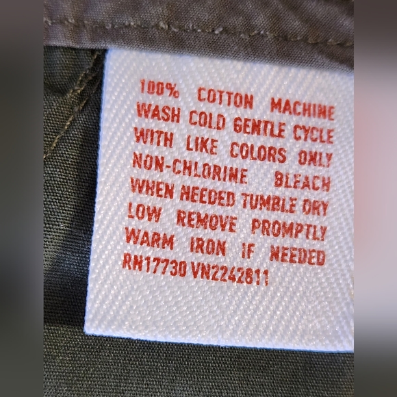 Mossimo Supply Co. Brand size 11 lowest rise crop capri - Picture 4 of 4